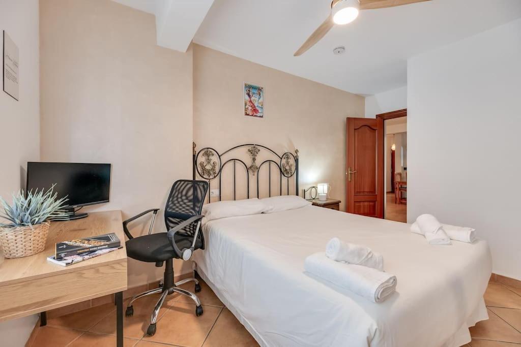 Encantador Apartamento Cerca Del Mar Málaga Esterno foto